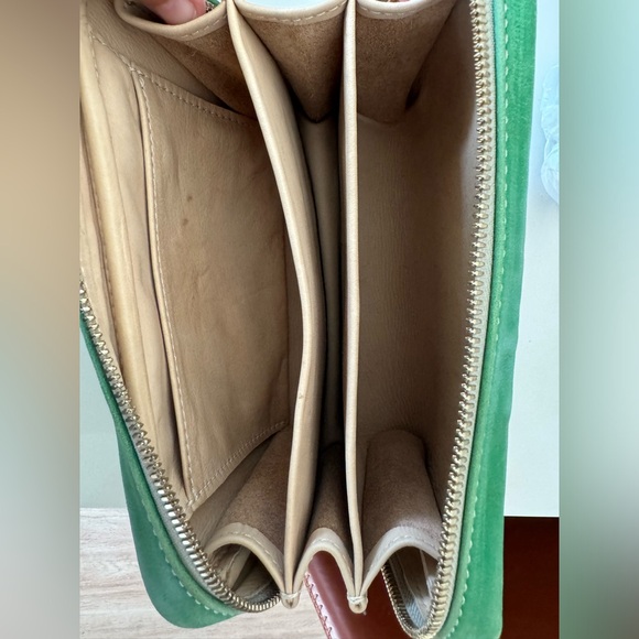 Parker Clay Green Olivia Organizer Pouch - Picture 9 of 13